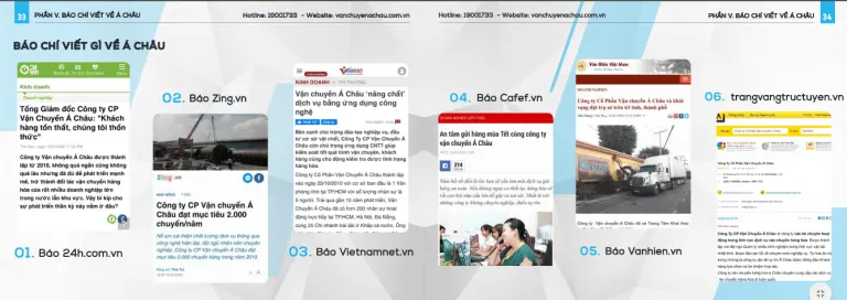 Báo chí viết về Á Châu — trang 19 hồ sơ năng lực Á Châu