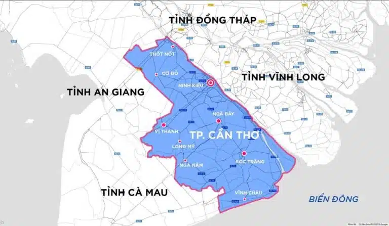 Danh sách 103 xã phường mới của TP Cần Thơ sau sáp nhập 2025