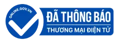 Đã thông báo website thương mại điện tử với Bộ Công Thương